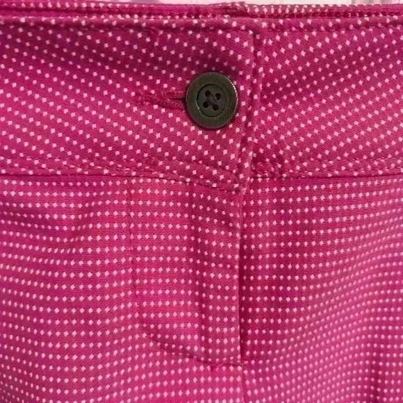 Isaac Mizrahi Pink Polka Dotted Shorts Womens size 4. 5” inseam. - Picture 2 of 6